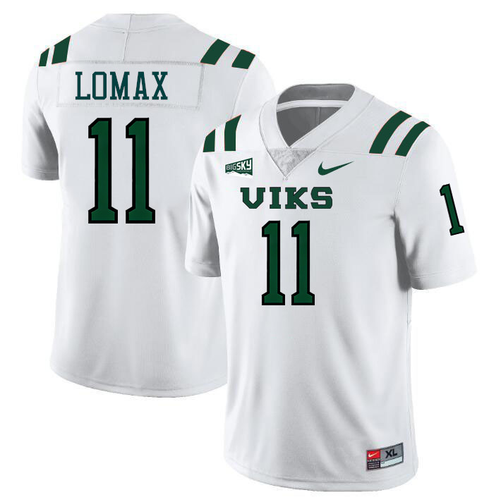 Portland State Vikings #11 Neil Lomax College Footbaall Jerseys,Uniforms Stitched-White